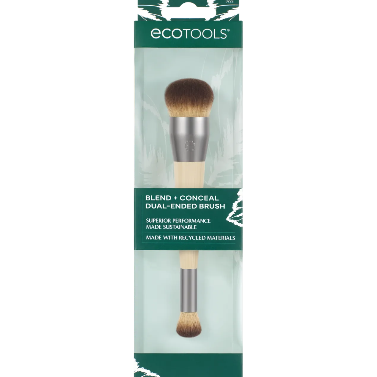 Duo de pinceaux Blend + Conceal – Pinceau double embout pour maquillage