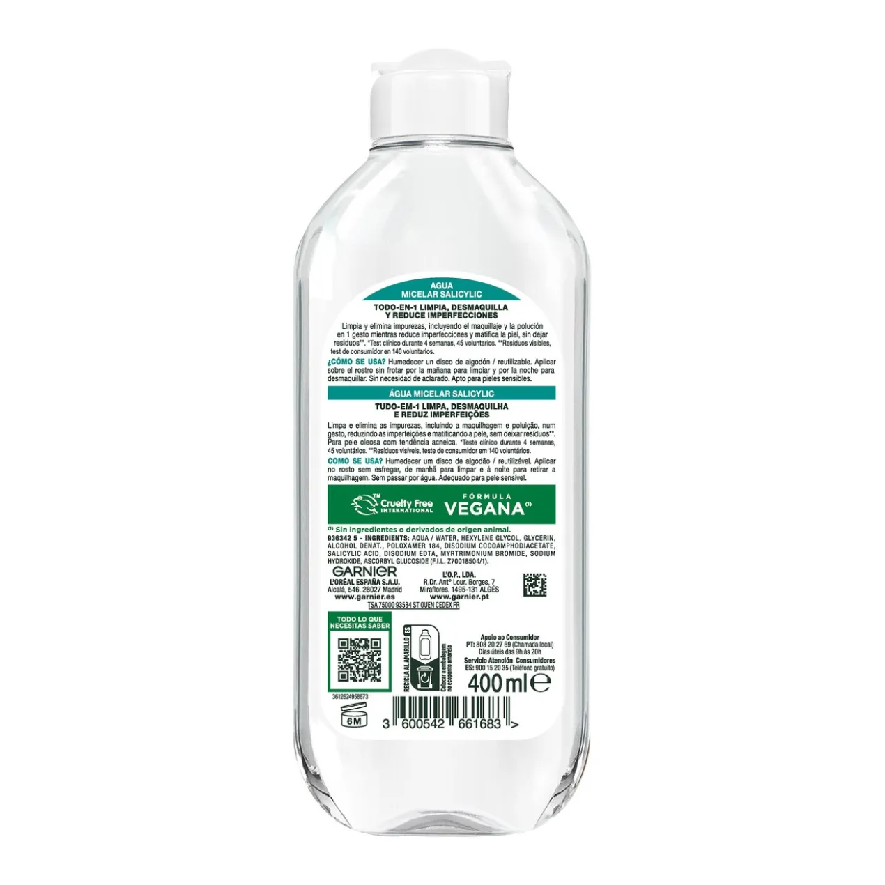 Eau Micellaire Anti-Imperfections au Salicylique
