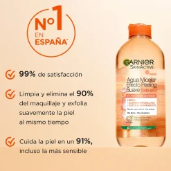 Eau Micellaire Effet Peeling Doux Tout-en-1