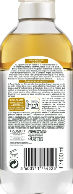 Eau Micellaire à l'Huile