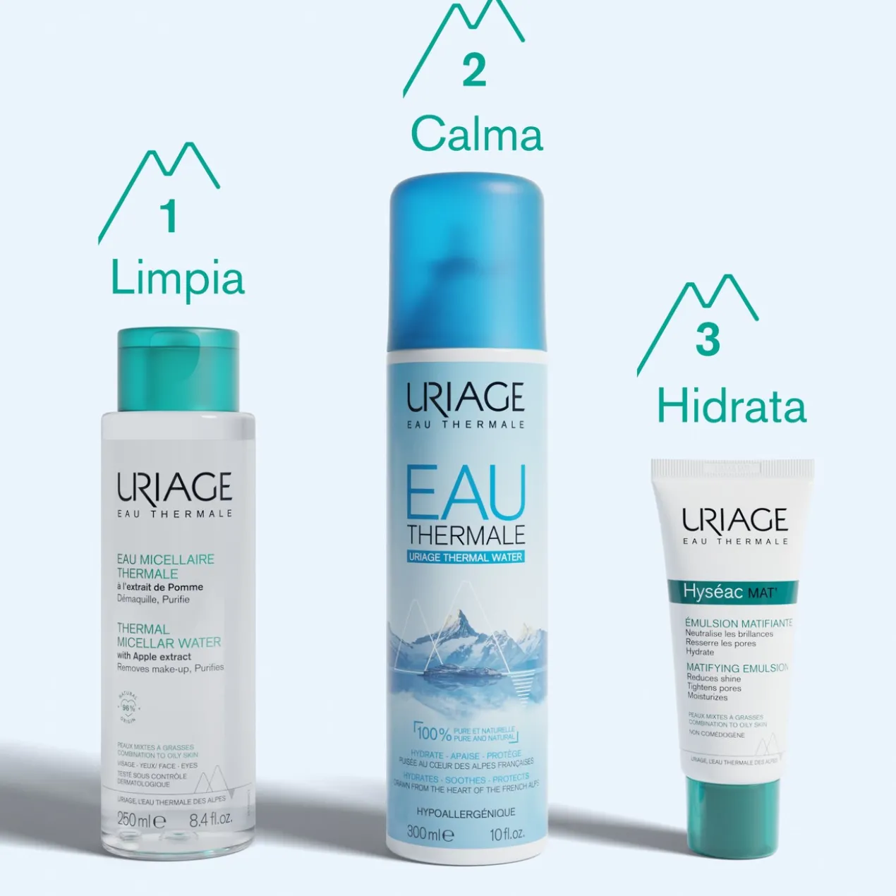 Eau Micellaire Thermale Peau Mixte à Grasse