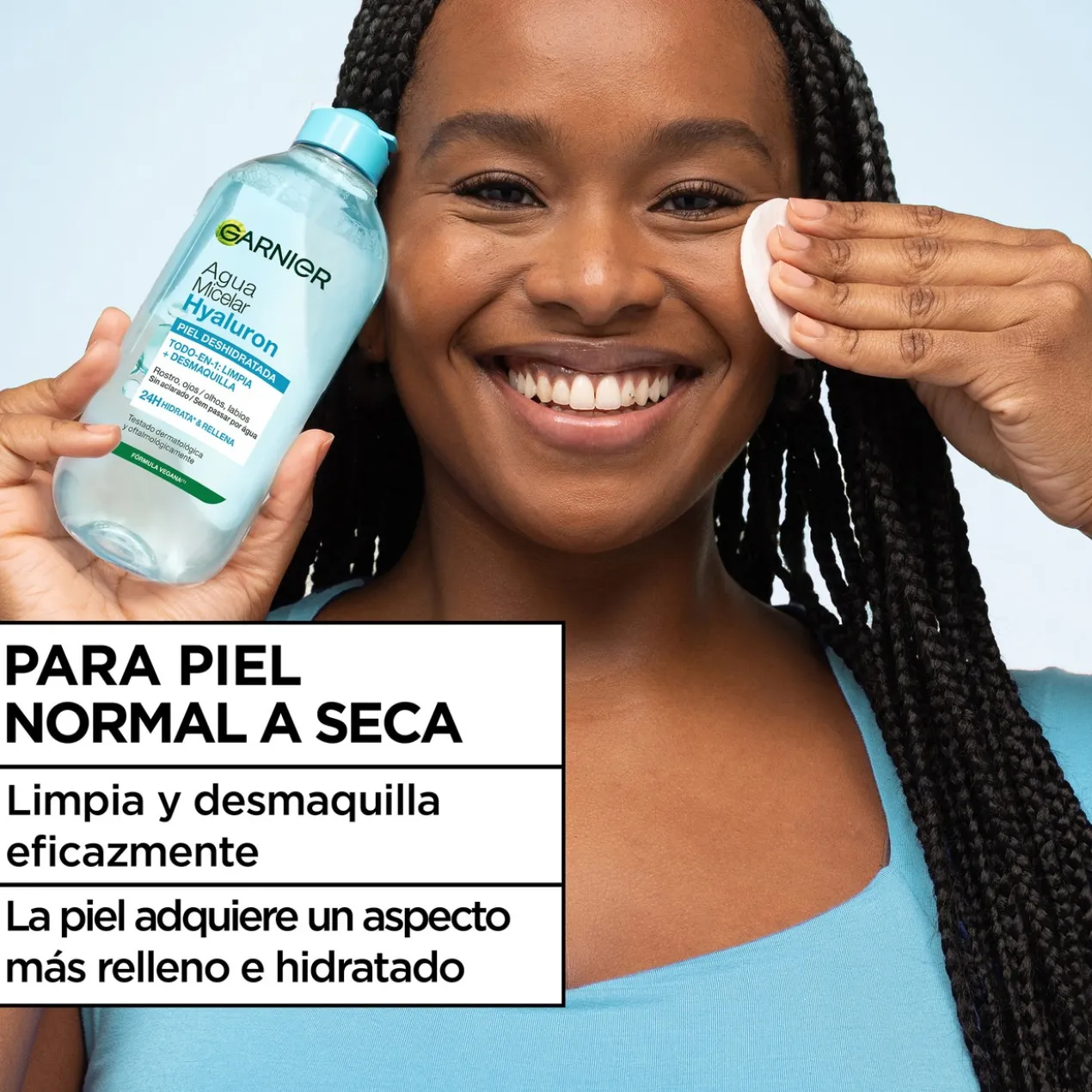 Eau micellaire tout-en-un Aloe & Acide Hyaluronique