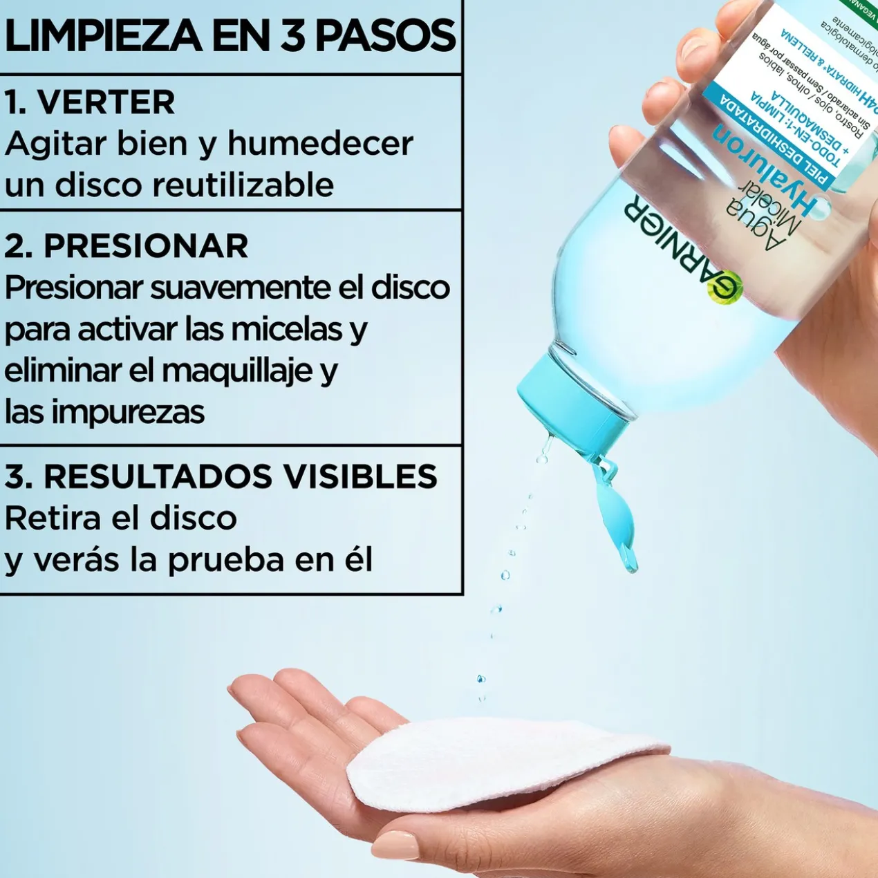 Eau micellaire tout-en-un Aloe & Acide Hyaluronique