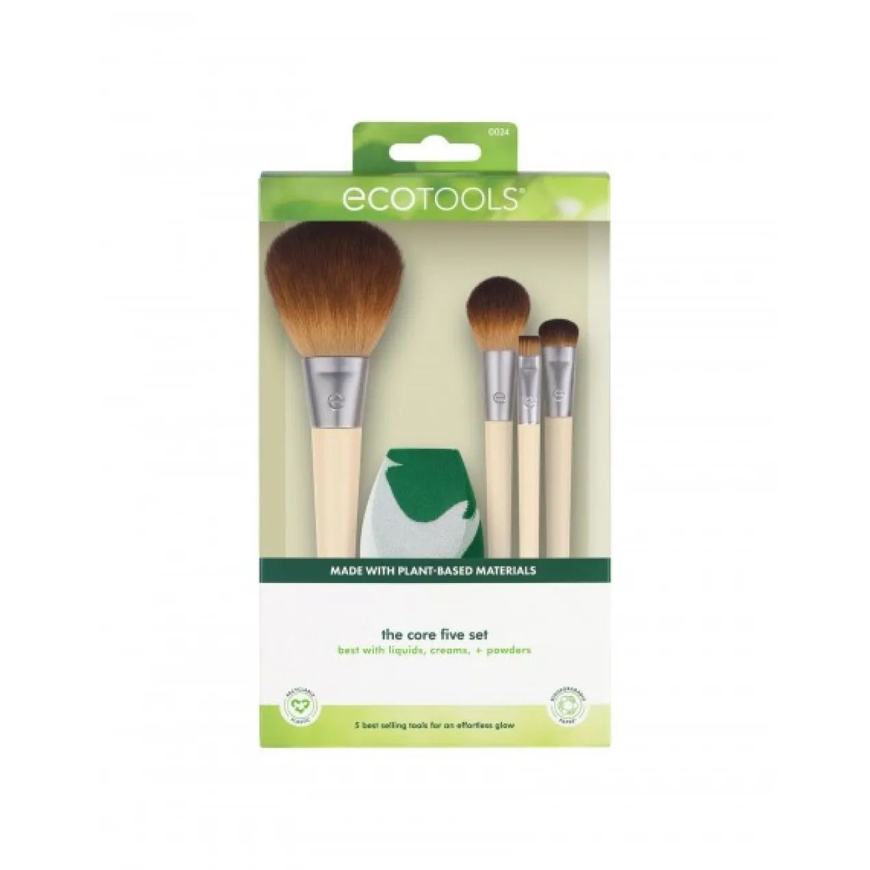 EcoTools The Core 5 Set et Éponge