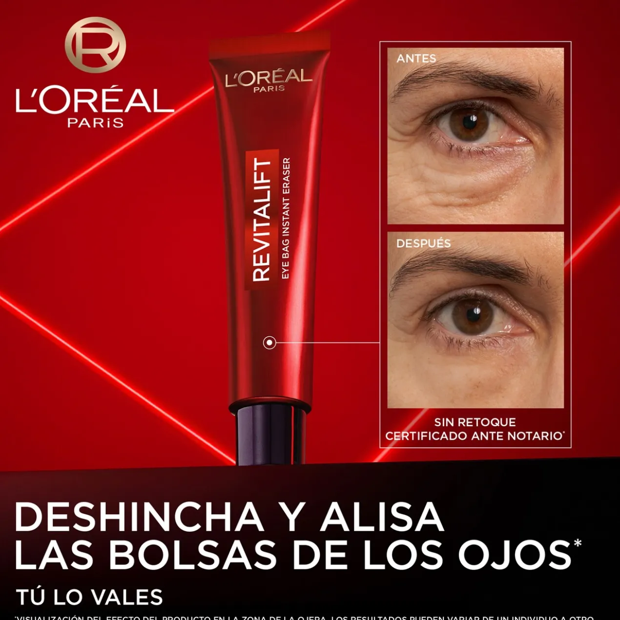 Effaceur Instantané de Poches Revitalift Laser