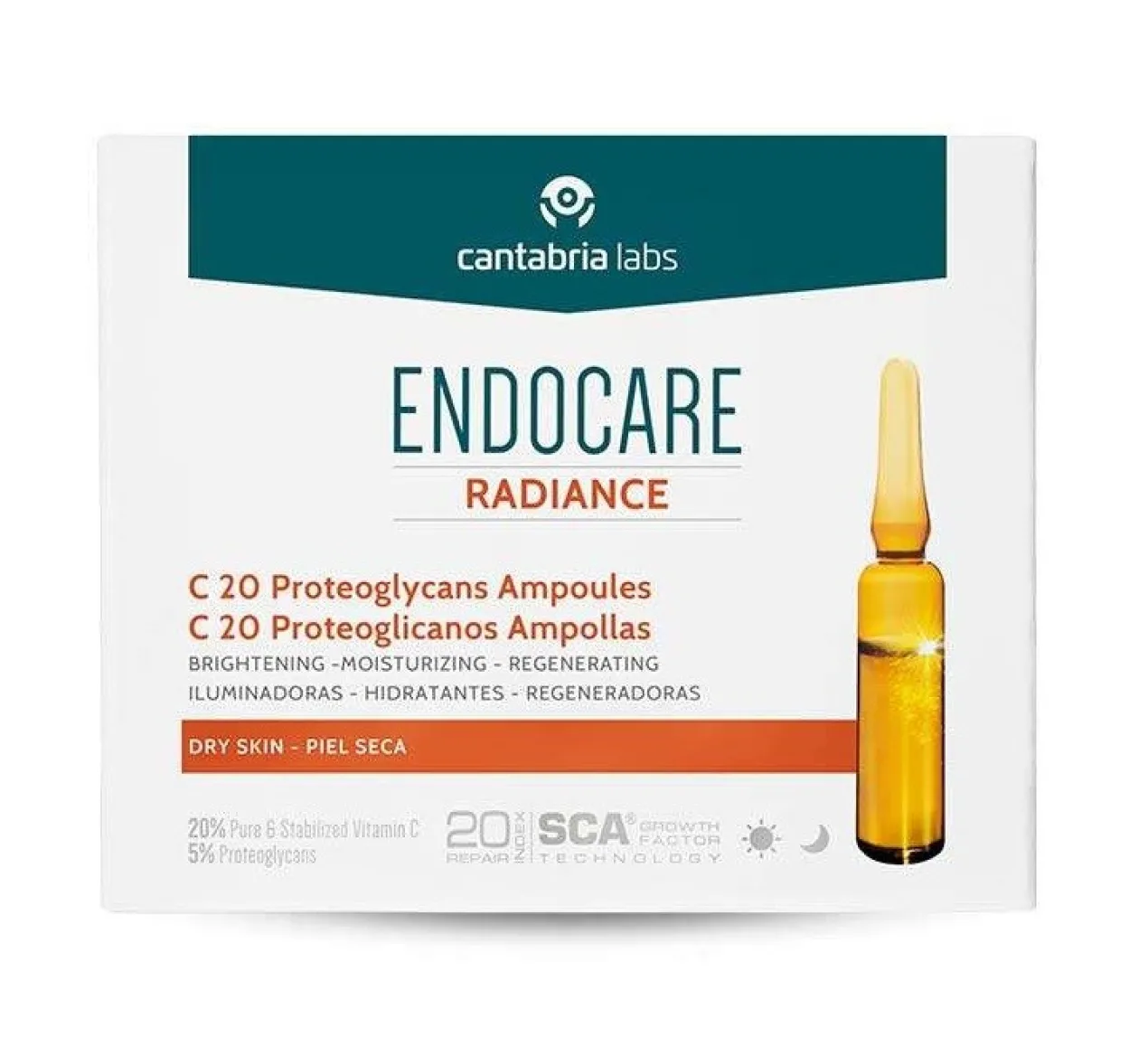 Endocare Radiance C-20 Proteoglicanes Ampoules