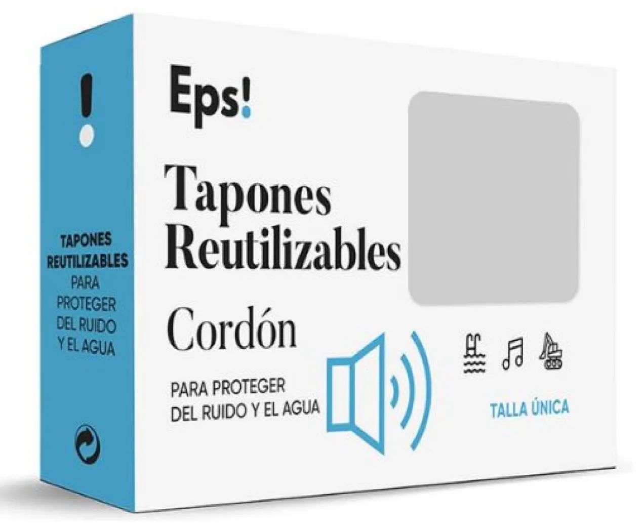 EPS Bouchon Réutilisable avec Cordon