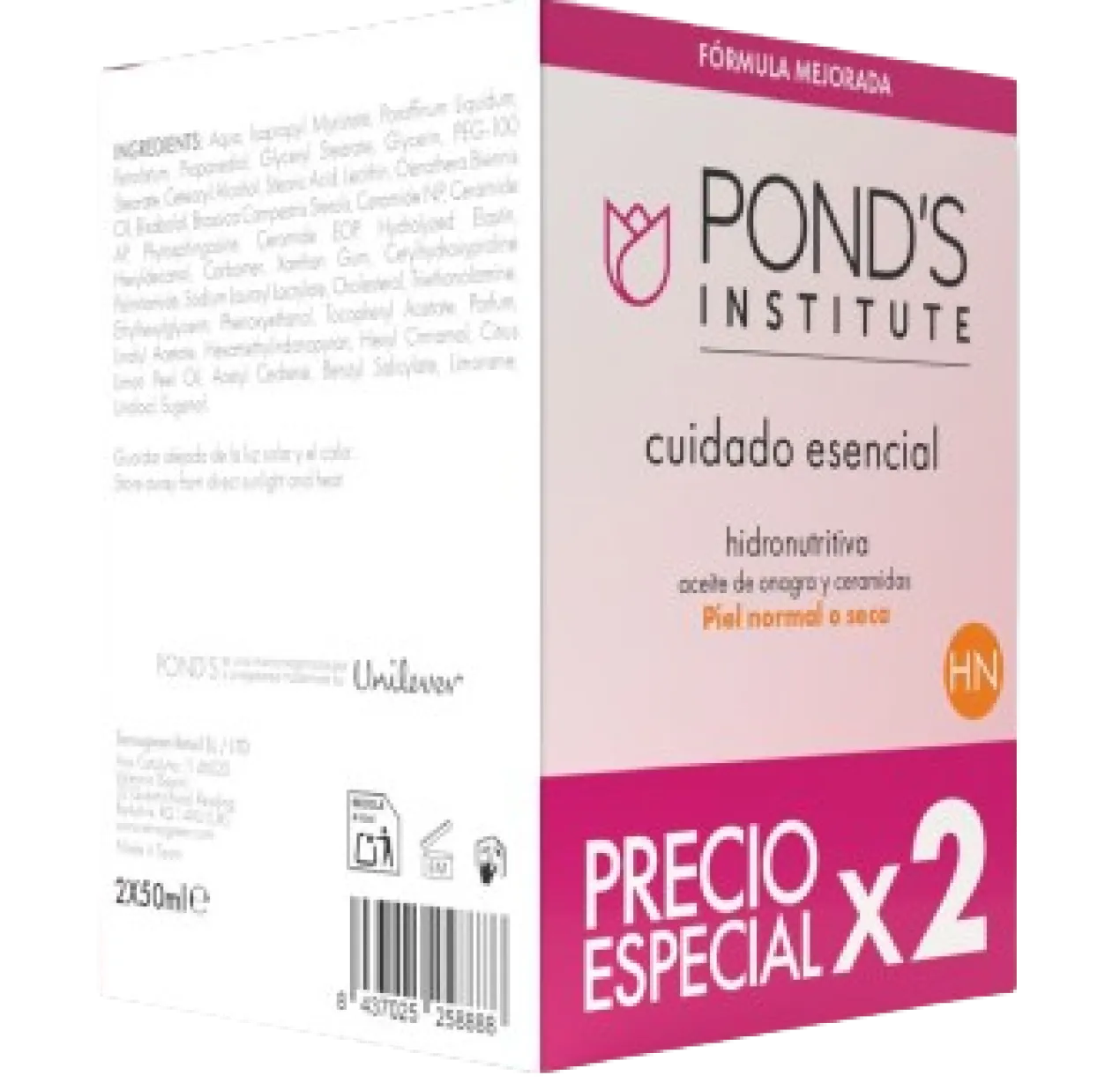 Essential Crème Faciale Hydronutritive
