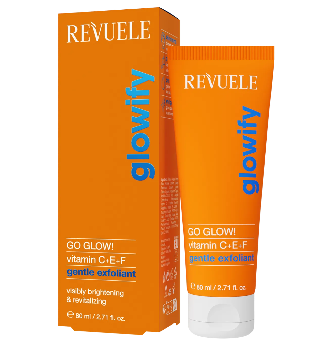 Exfoliant Doux Visage Glowify Go Glow! Vitamines C+E+F