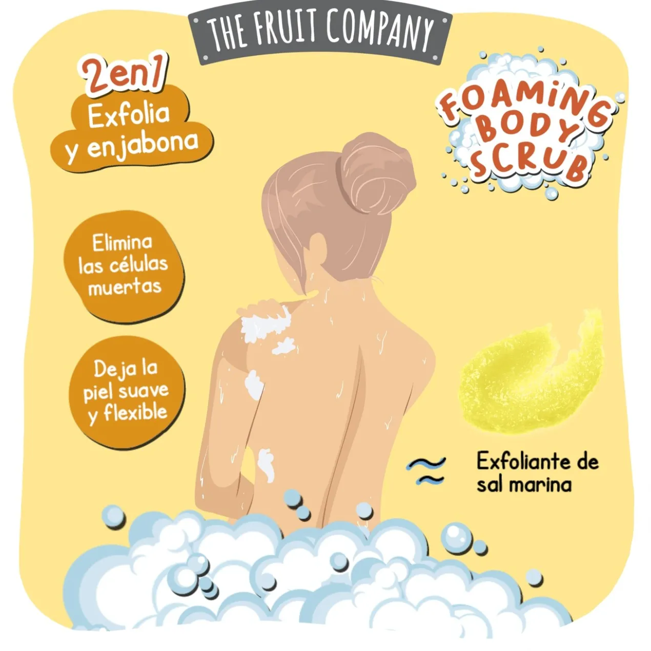 Exfoliant 2 en 1 Ananas