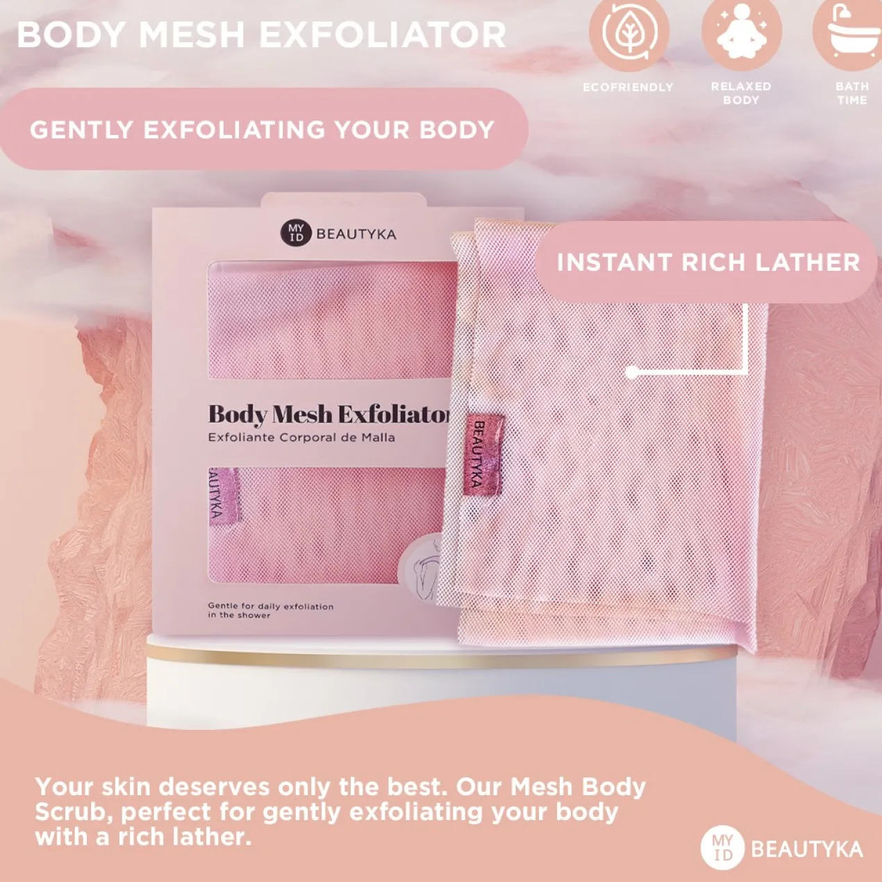 Exfoliant pour le Corps en Maille