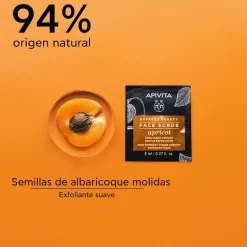 Exfoliant visage doux à l’abricot