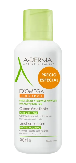 Exomega Crème Contrôle Émolliente