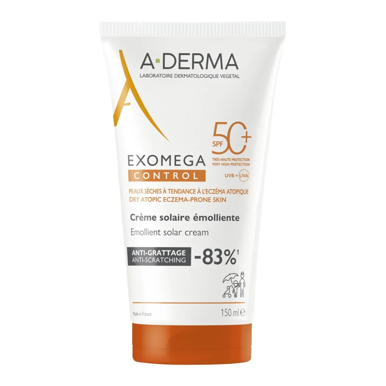 Exomega Crème Solaire SPF50+