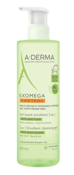 Exomega Gel Contrôle Émollient