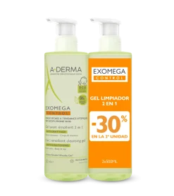 Exomega Gel Nettoyant 2 en 1 Peaux Atopiques