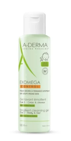Exomega Gel Nettoyant 2 en 1 Peaux Atopiques