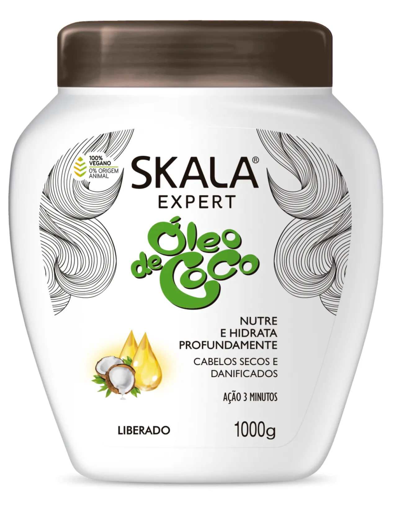Expert Huile de Coco Crème de Soin 2 en 1