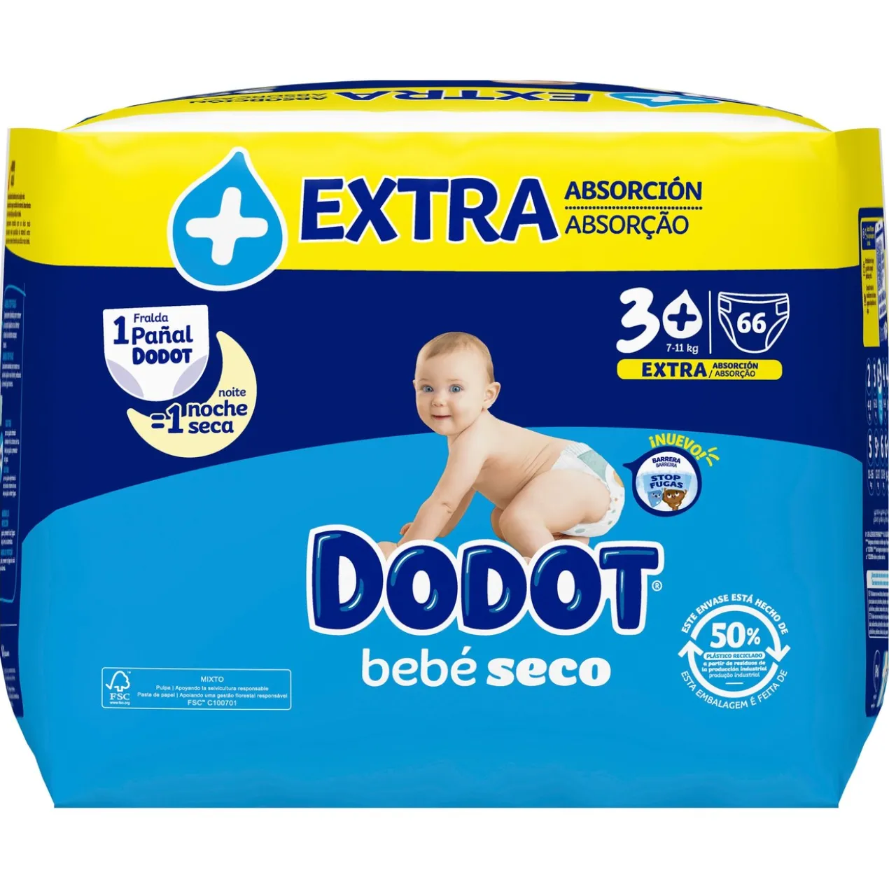 Extra Jumbo Pack Taille 3+