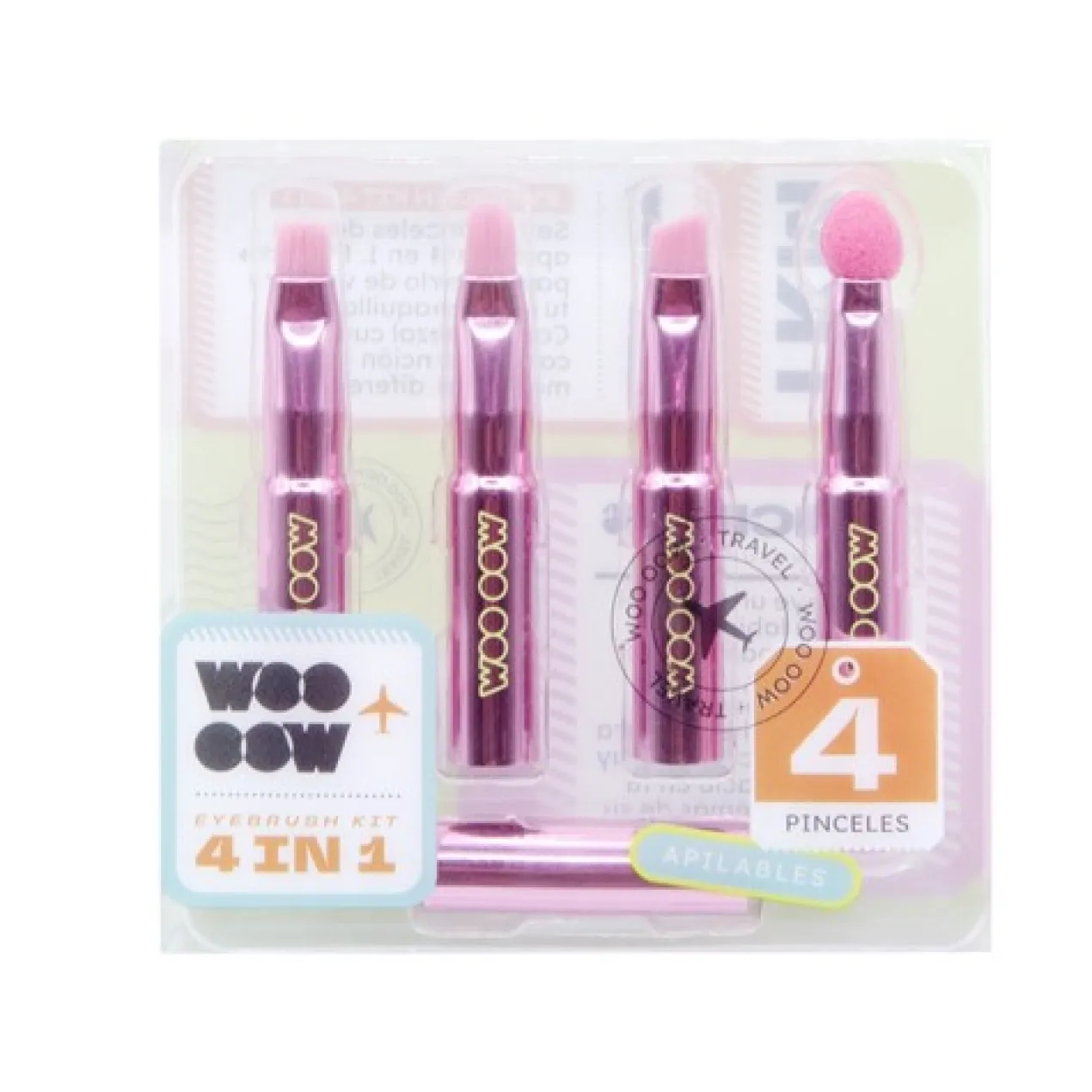 Eyebrush Kit de Pinceaux 4 en 1