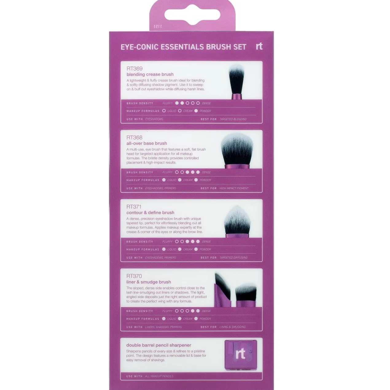 Eye-Conic Essentials Set de 5 Pinceaux