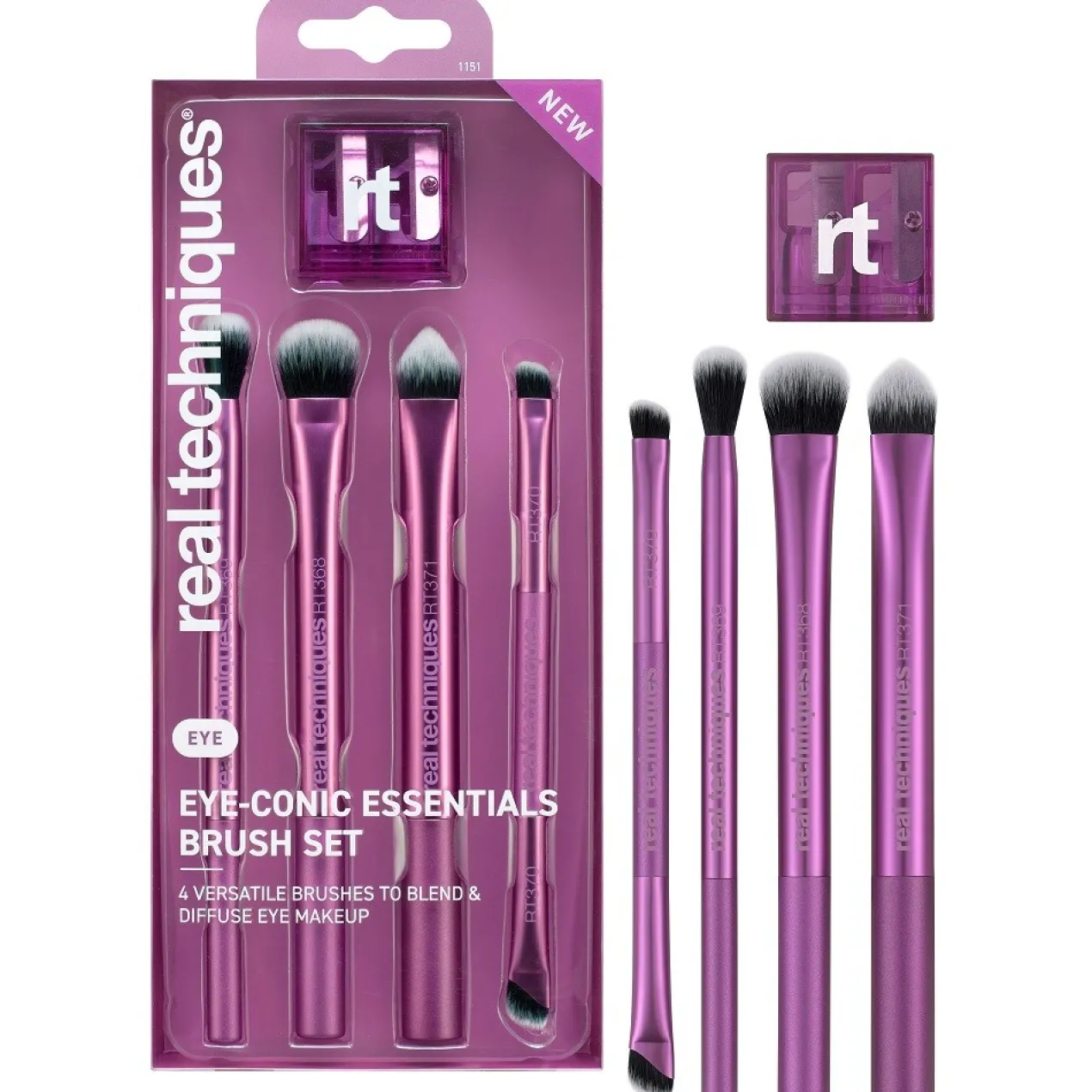 Eye-Conic Essentials Set de 5 Pinceaux