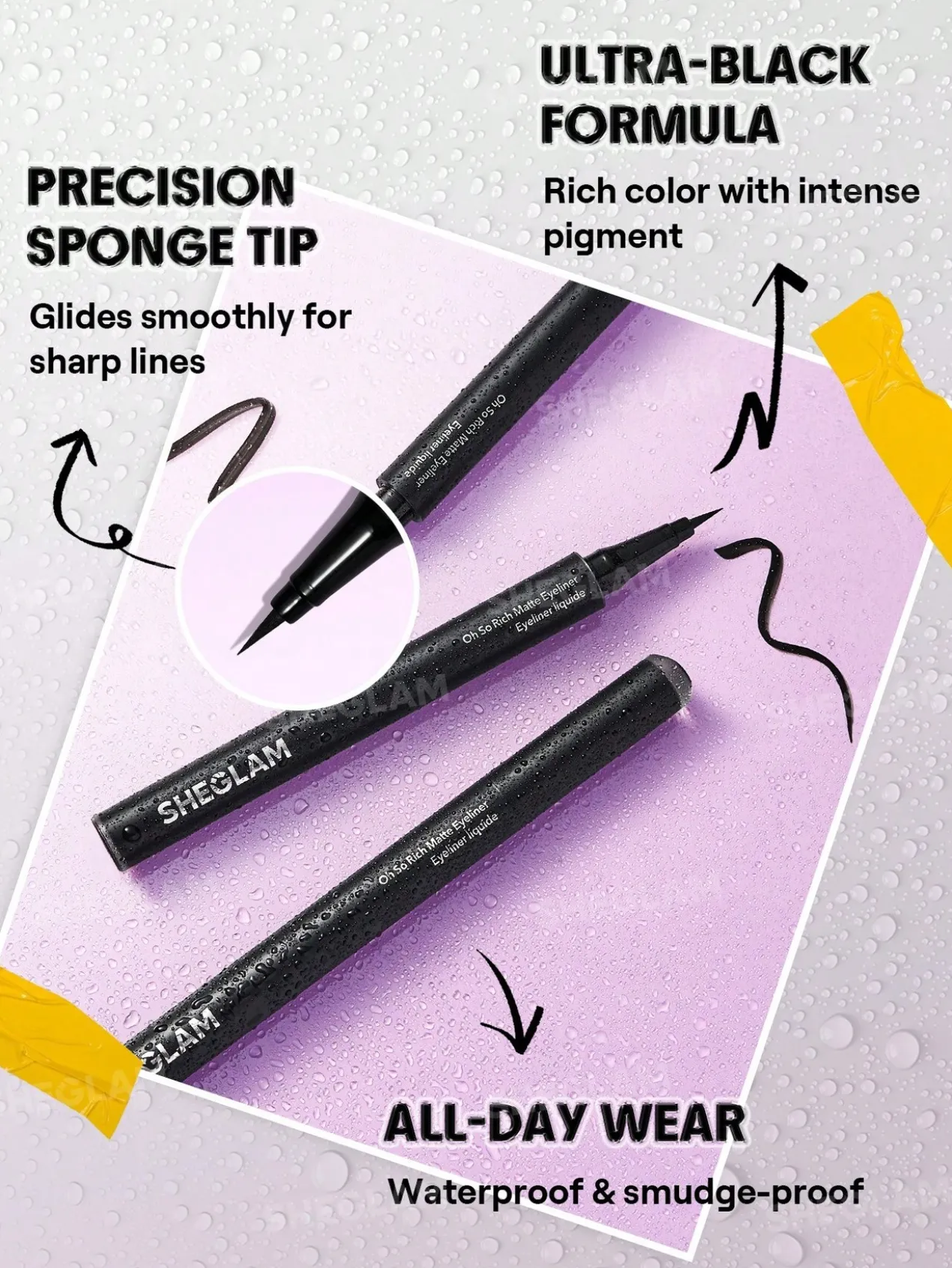 Eyeliner liquide mat Oh So Rich