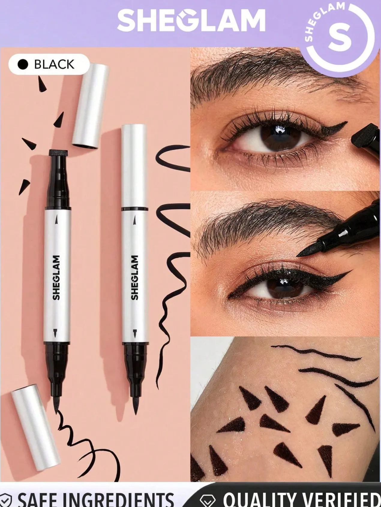 Eyeliner waterproof 2 en 1 Wing It