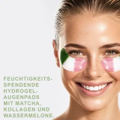 Eye Pad Mask Matcha Collagen Watermelon