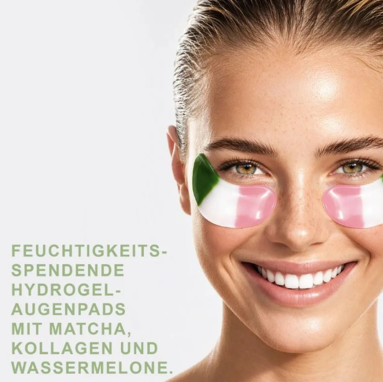 Eye Pad Mask Matcha Collagen Watermelon