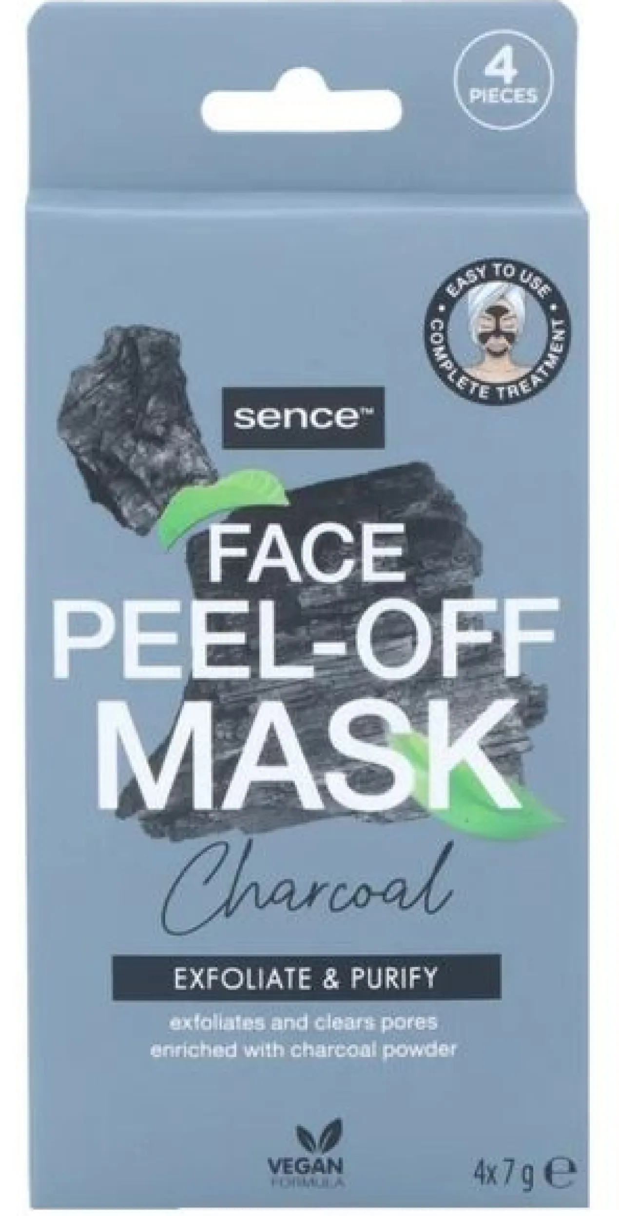Face Peel-Off Charcoal Masque Exfoliant