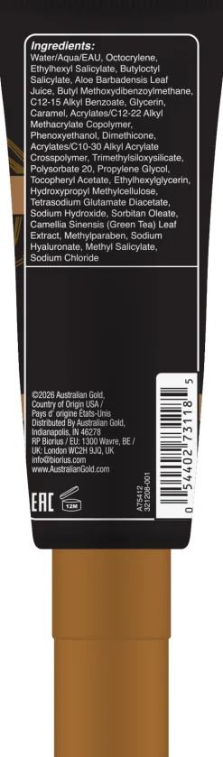 Facial Bronzer SPF 30 sérum facial avec protection solaire