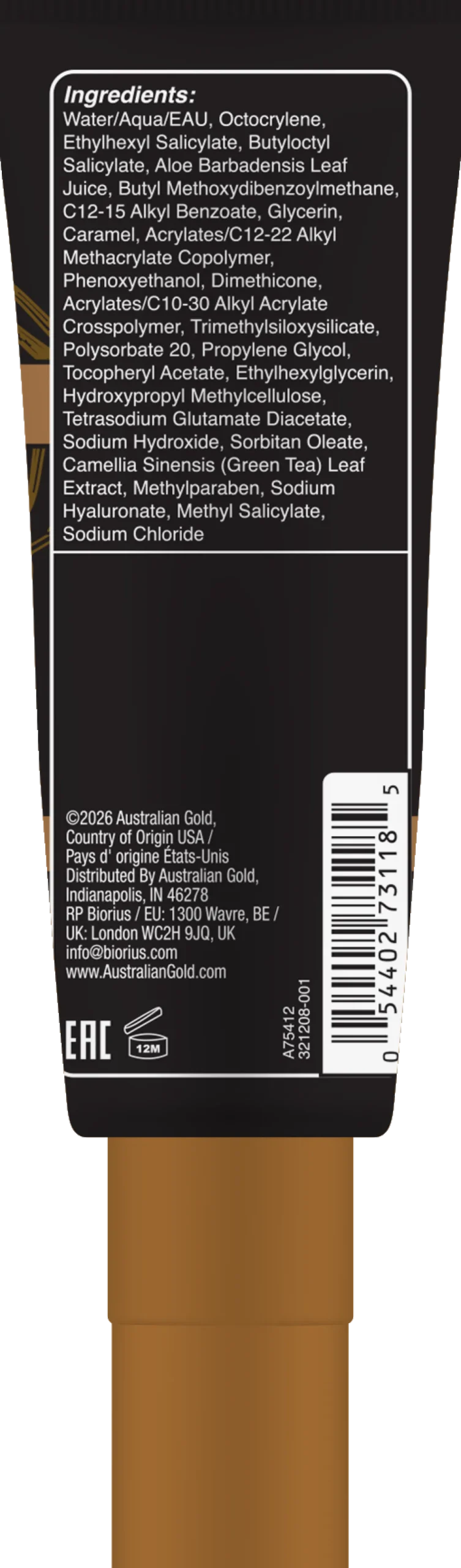 Facial Bronzer SPF 30 sérum facial avec protection solaire