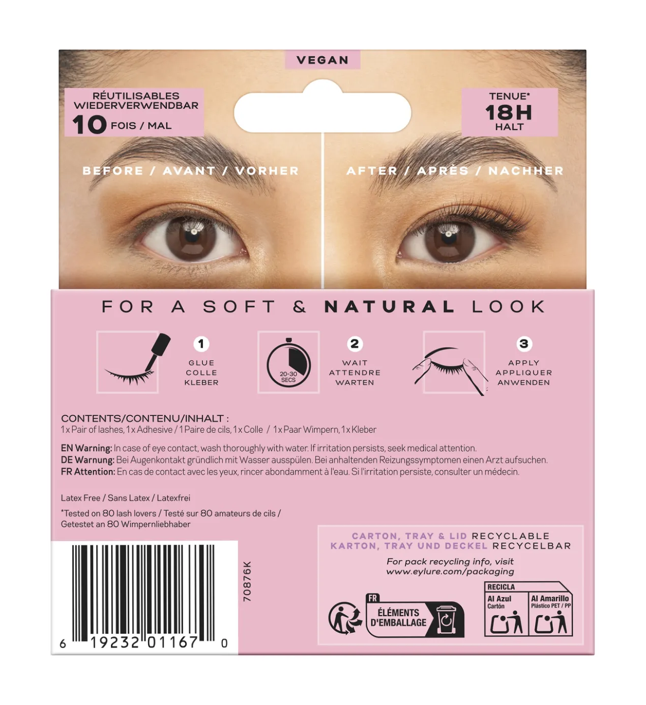 Faux Cils Half Lash Nº05 No Trim