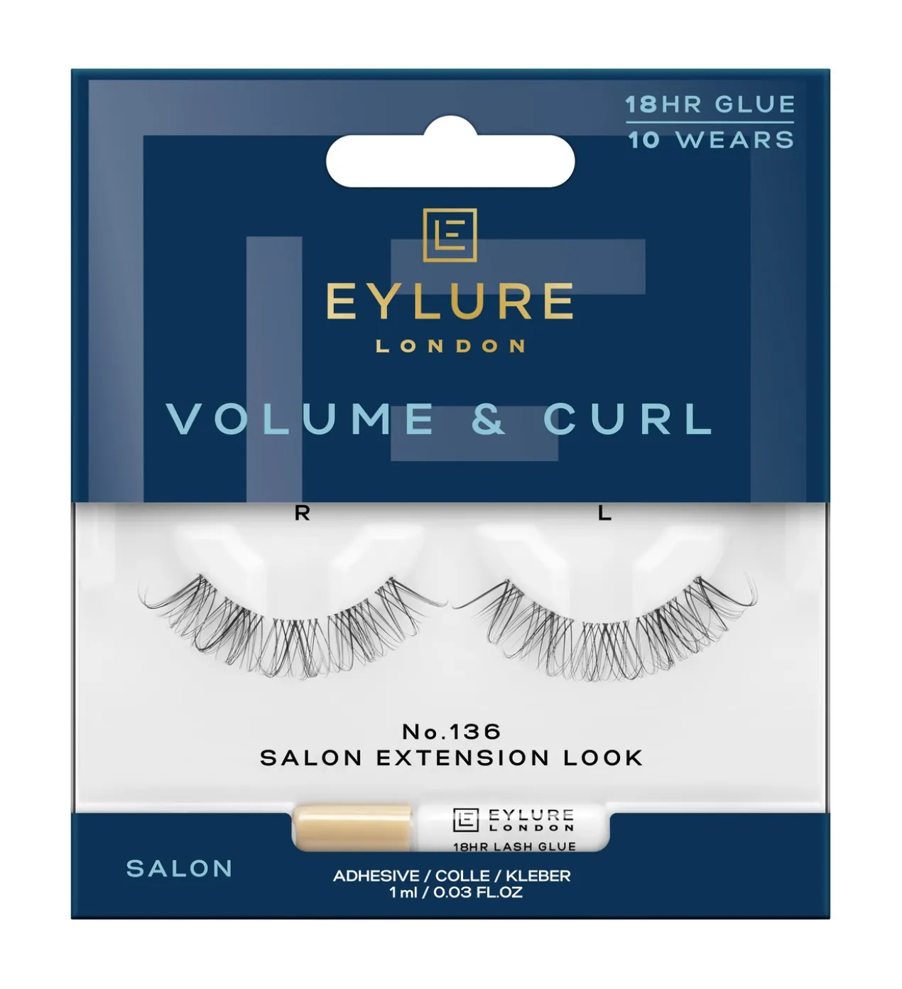 Faux Cils Volume & Curl Nº136