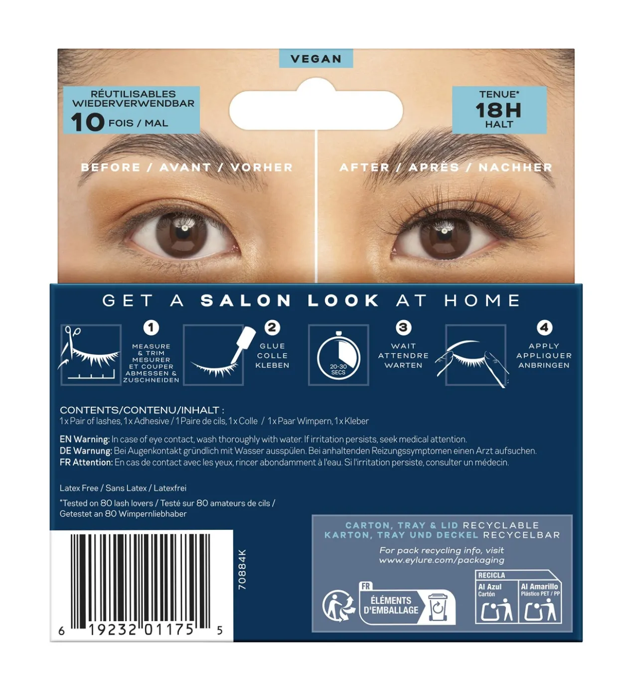 Faux Cils Volume & Curl Nº136