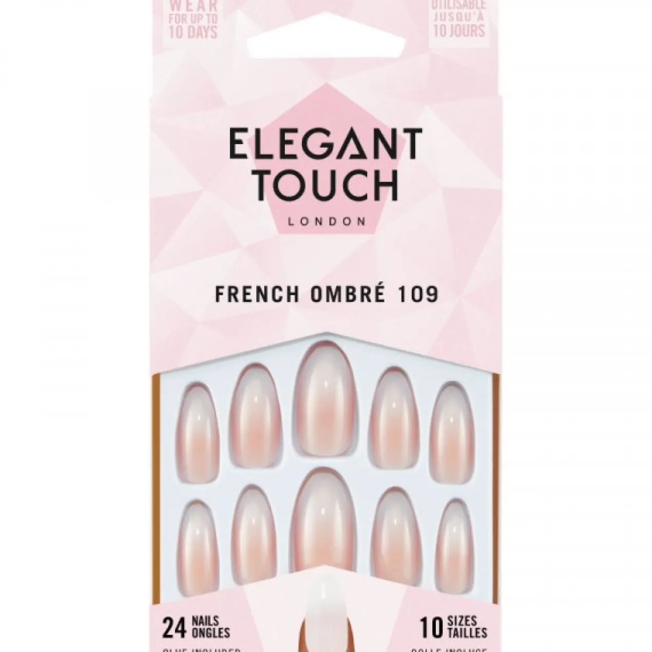 Faux Ongles French Ombre 109