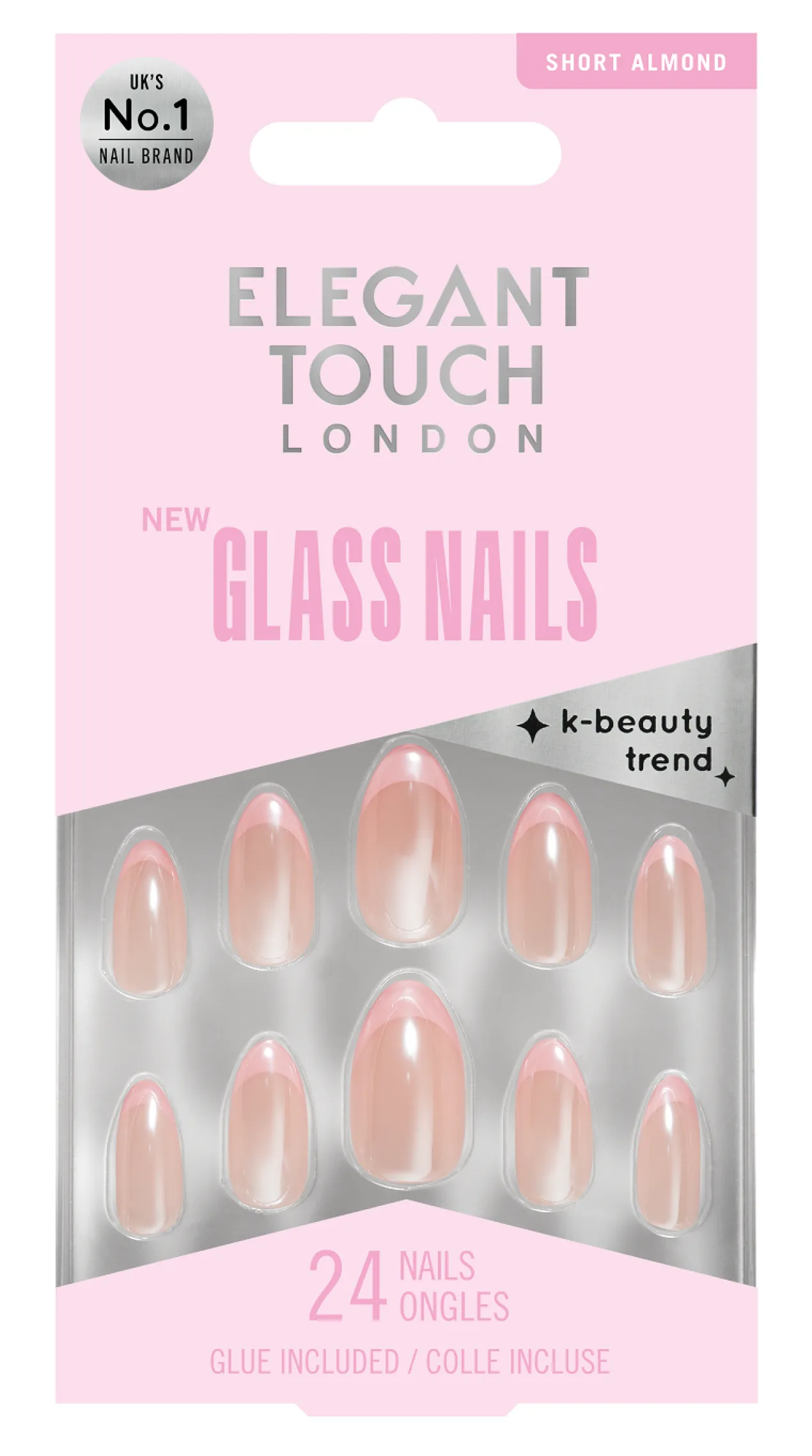Faux Ongles Glass Nails Sweet Sheen