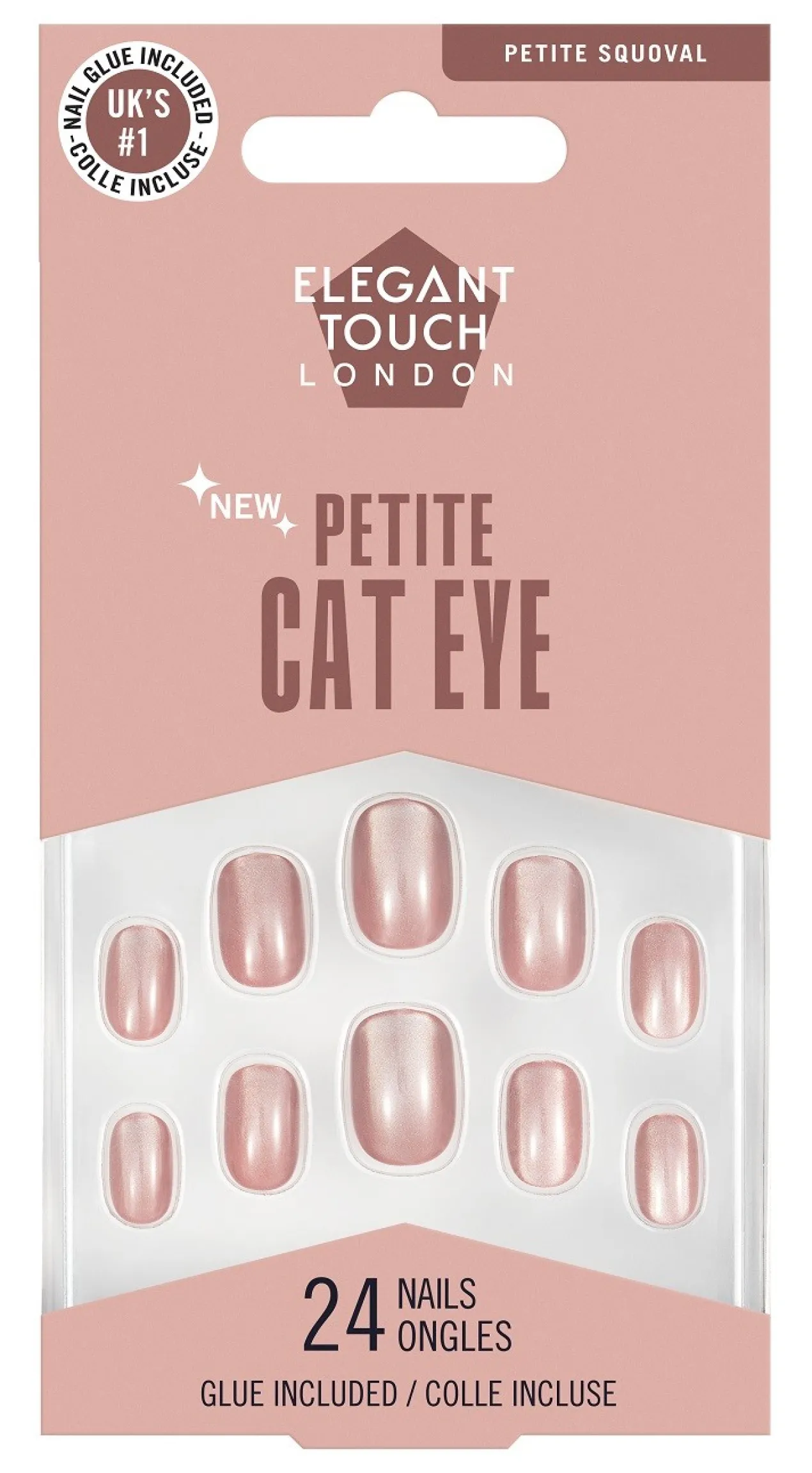 Faux ongles Petite Cat Eye Warm Velvet Édition Limitée