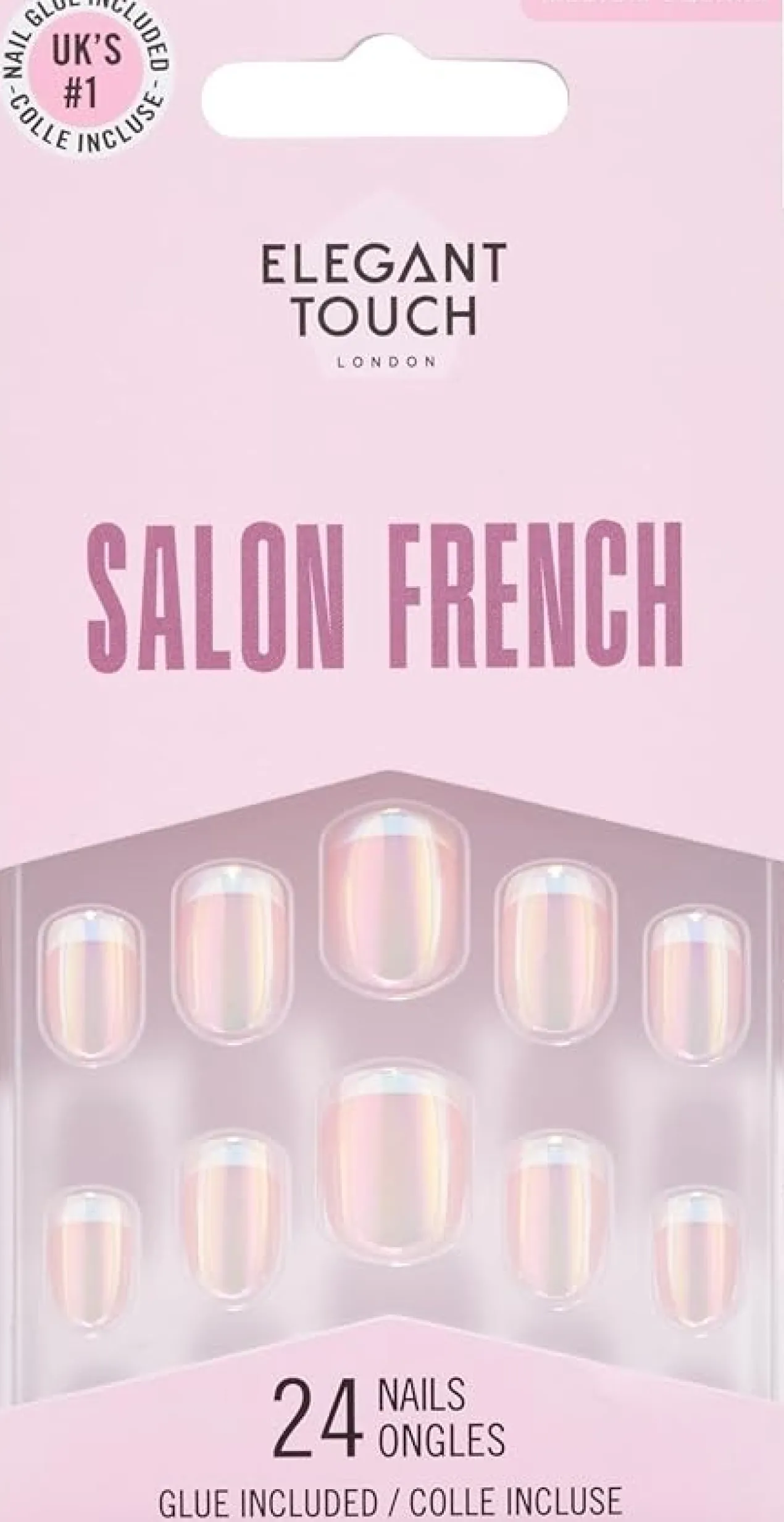 Faux ongles Salon French 170