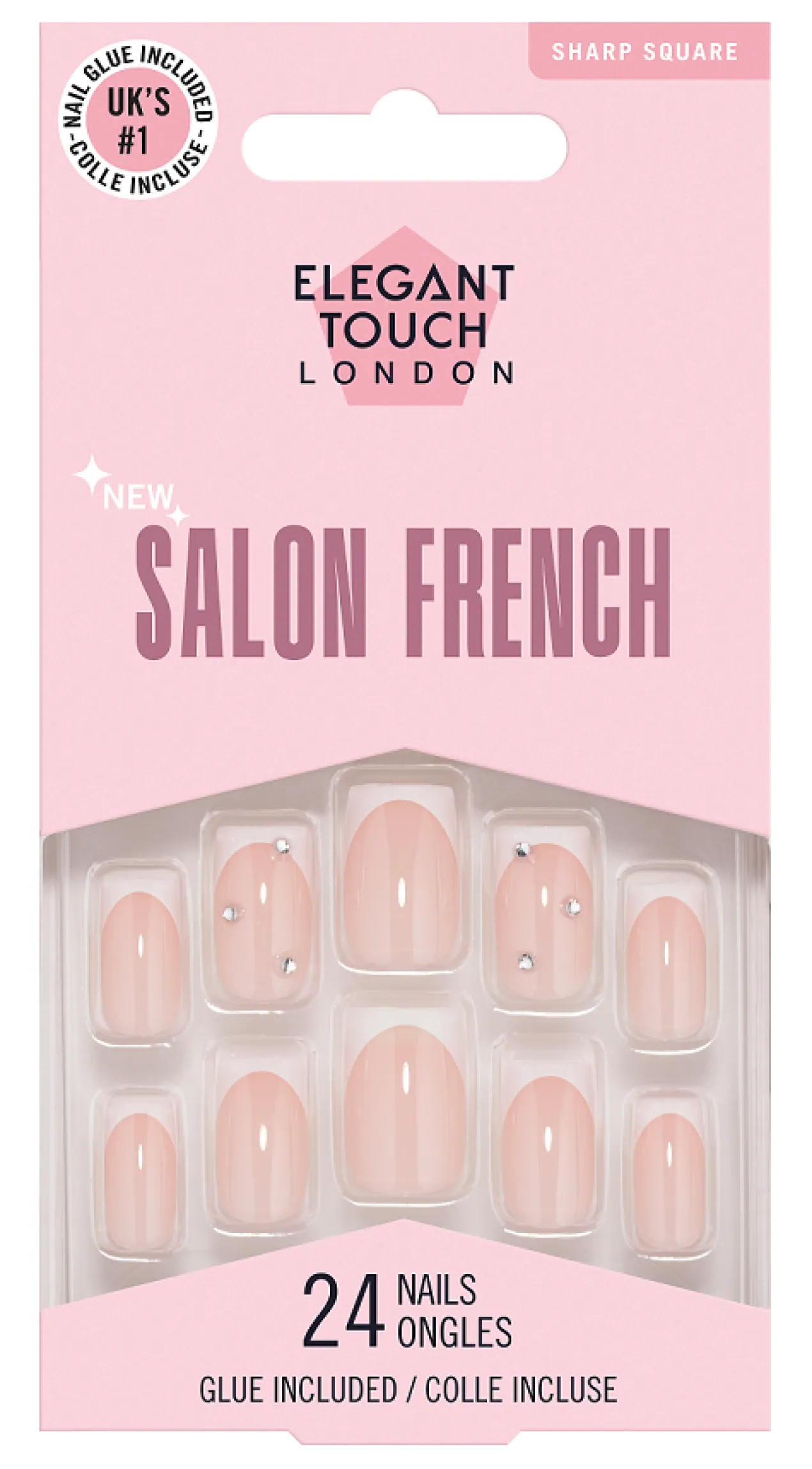 Faux ongles Salon French 188 Édition Limitée