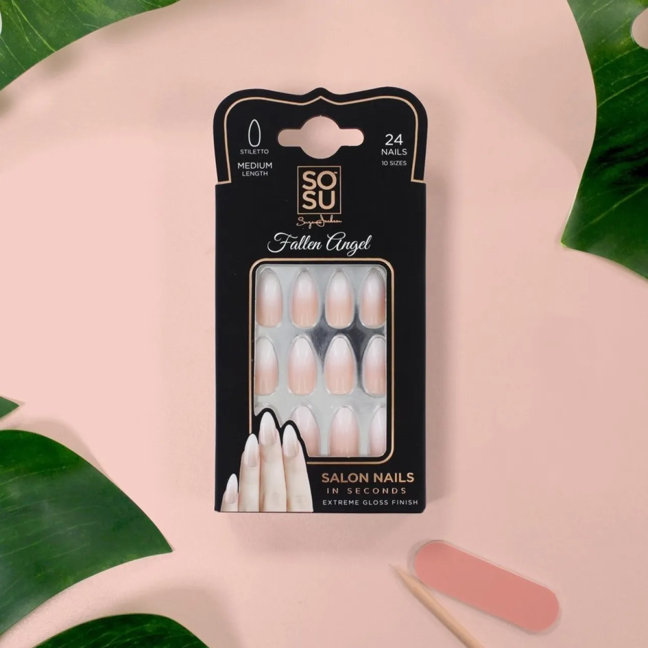 Faux ongles Stiletto Fallen Angel