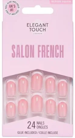 Faux Ongles Touch Salon French 160