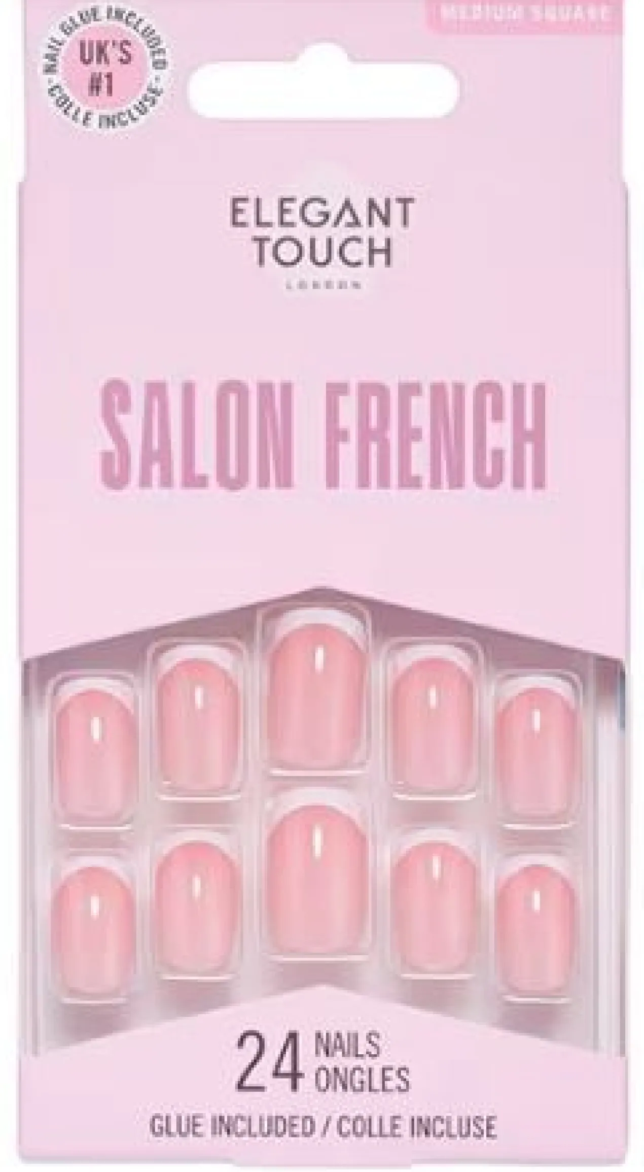 Faux Ongles Touch Salon French 160