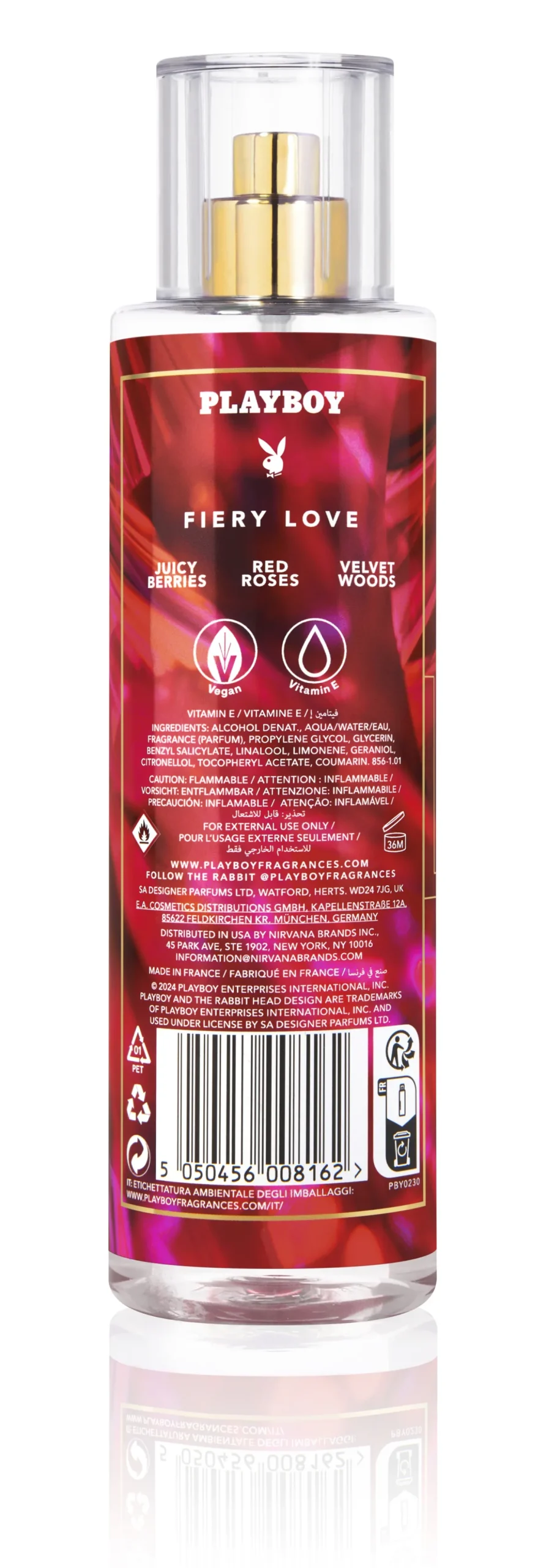 Fiery Love Body Mist