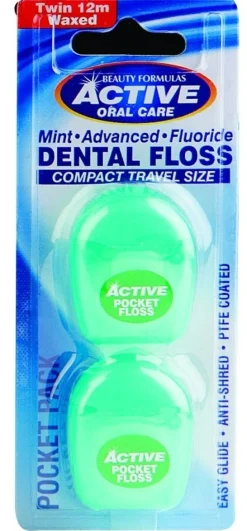 Fil Dentaire de Voyage Active Dental Floss
