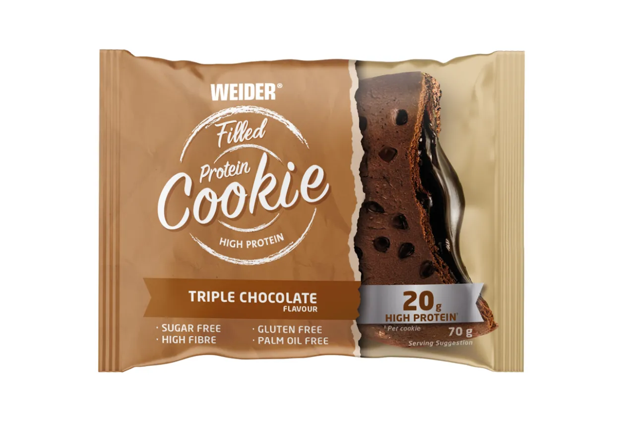 Filled Protein Cookie Triple Chocolat
