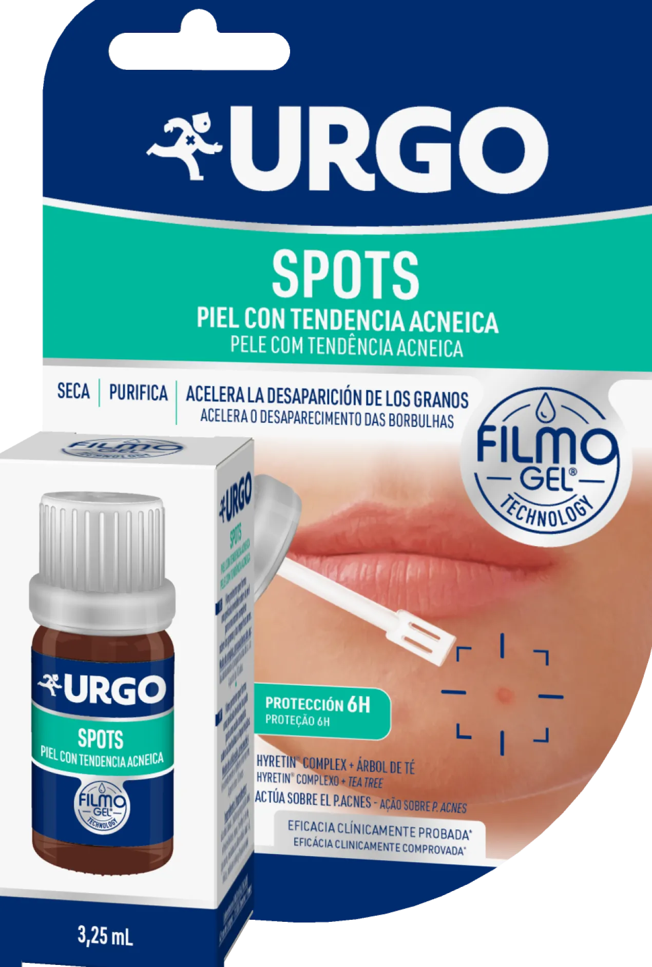 Filmogel Boutons Peaux à Tendance Acnéique