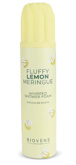 Fluffy Lemon Meringue Whipped Shower Foam