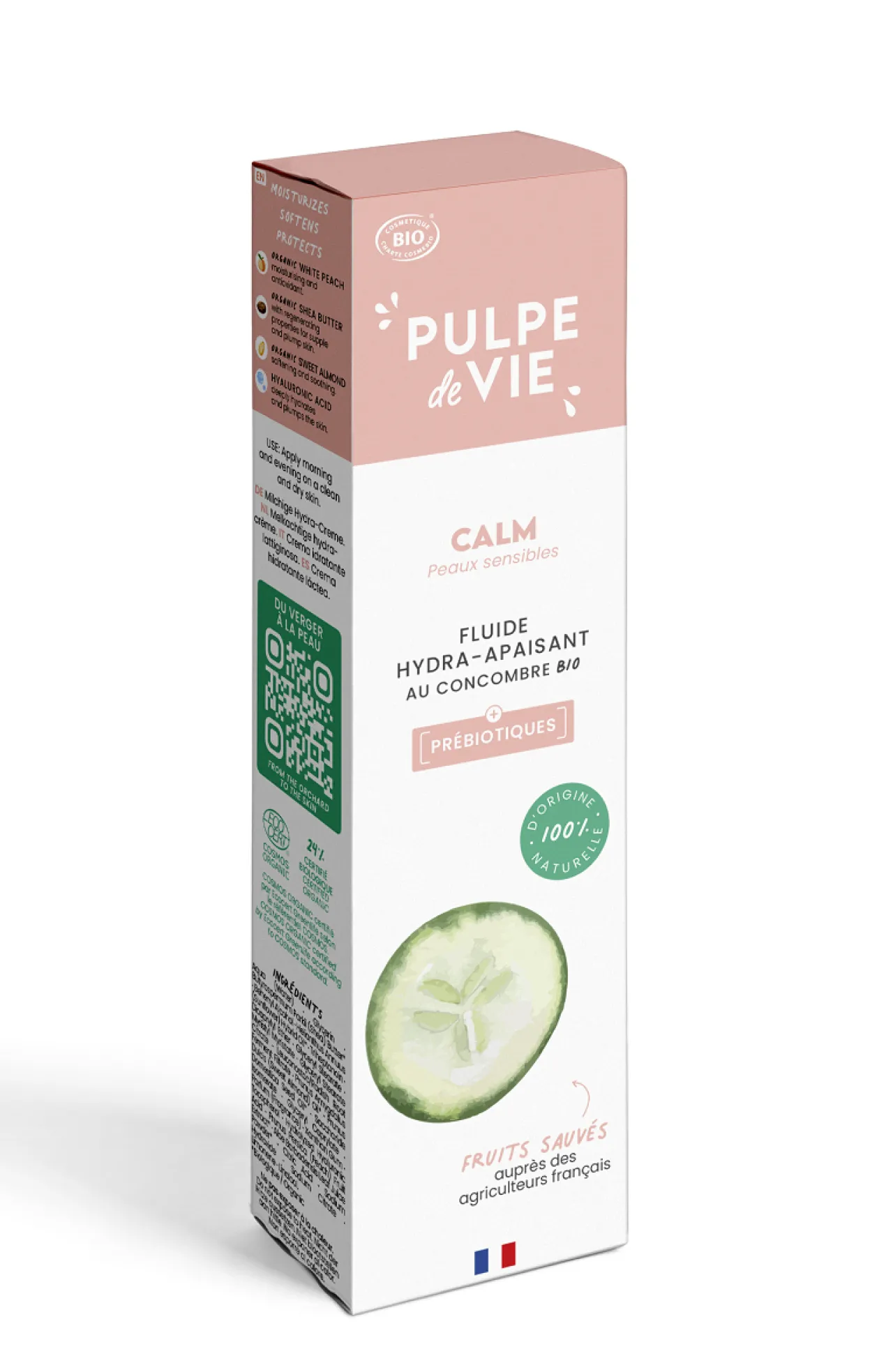 Fluide Hydratant Apaisant Visage Calm
